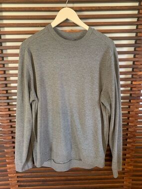 🎉NEW LISTING!🎉all in motion Classic Men's Crewneck Long-Sleeve Shirt - Gray